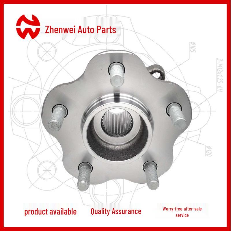 Infiniti Q45 Hinterradnabenbaugruppe Lager Achsschenkel (43202-AR100)