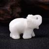 Decor Amethyst Obsidian Rose Quartz Small Decoration Stone Crafts Christmas Present Elephant Statue