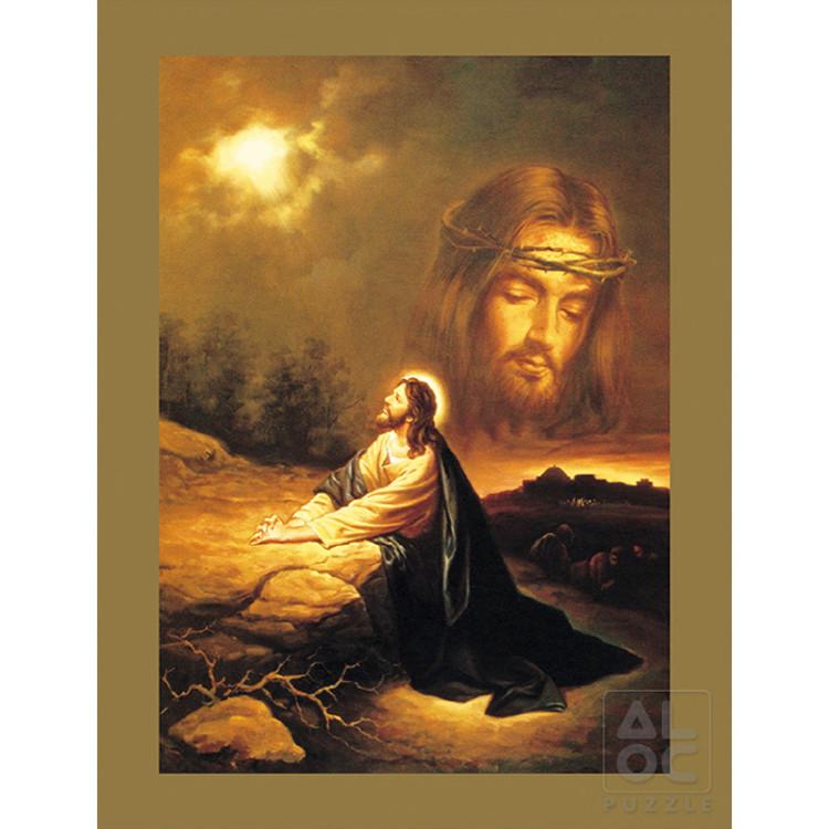 Пазл из 108 деталей - Молитва Гефсимании (мини) (корпус корпуса) — фото 3