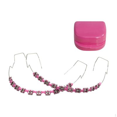 Temporary Dental Decoration DIY Color Braces Chain for Teens Kids