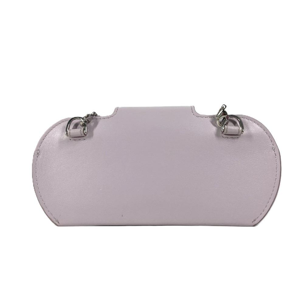 Fendi 7AS069 Eyewear Sunglasses Case FF Logo Glasses Case With Chain Pouch