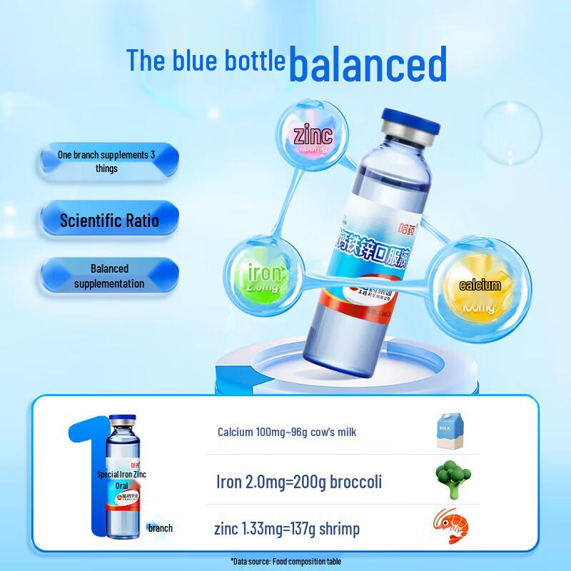 Hayao Kids' Calcium Iron Zinc Oral Solution