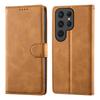 Business Magnetic Cards Solt Wallet Flip Case For Samsung S25 Ultra S24 Plus S23 S22 A16 Leather Wallet Stand Book Pocket Cover