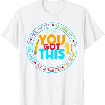 Rock The Test DonT Stress Just Do Your Best Day T Shirt