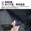 SAWAKAKI Hilux GUN125 Serie Specifieke Kick Guard Stoelleuning Leer Mat Stoelleuning Beschermer Interieur Vuil Preventie met Logo