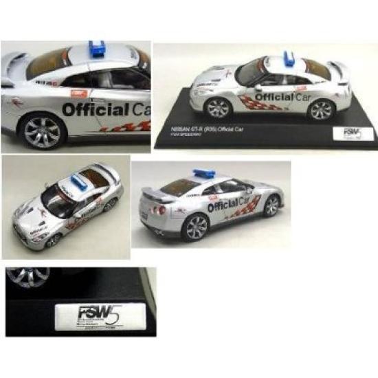 Kyosho Nissan Fuji Speedway Official Car K03741FSW Finished Product 1/43 GT-R
