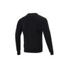 Adidas Th Logo Sweatshirt Casual Sport Crew Neck Long Sleeve Men Sweatshirt Black HE9901