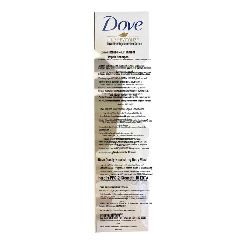 Dove Intensive Repair Travel Set