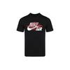 Air T Shirts Men's Black Crew Neck Moderate Straight Fit CU1980-010