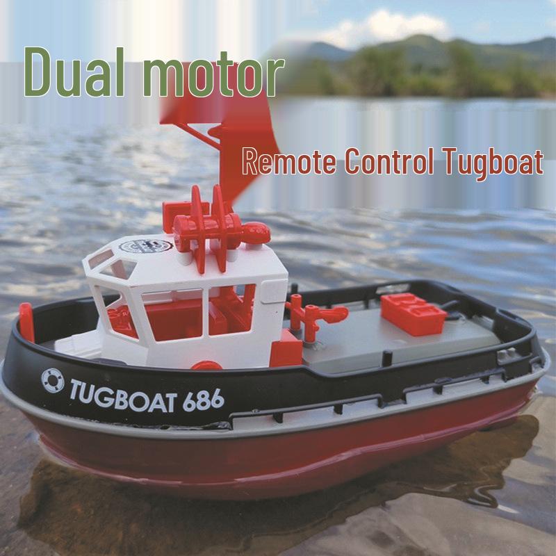 

Summer Sale: Remote Control Electric Tugboat Toy for Kids