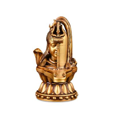 Shiv Lingam Shivling Seigneur Shiv Shivling Idole Shiv Linga Idole Shiva Lingam Murti Antique pour Tableau de Bord de Voiture Mandir Pooja Murti Temple Puja Décoration d'Intérieur