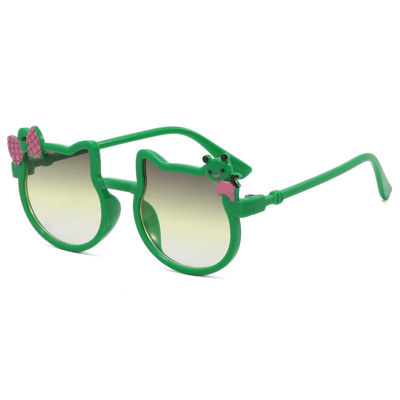 

Children S Sunglasses Cute Boys And Girls Fashion Styling Sunshade Sunglasses Baby Decorative Candy Glasses Toys зелёный