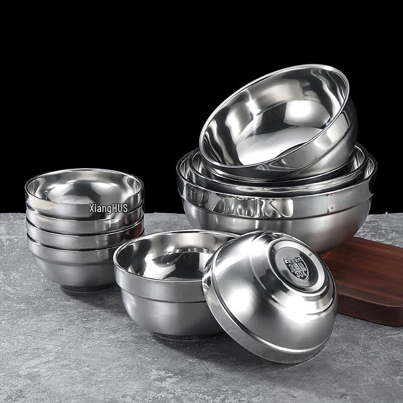 Lijia Stainless Steel Double-Layer Insulated Bowl