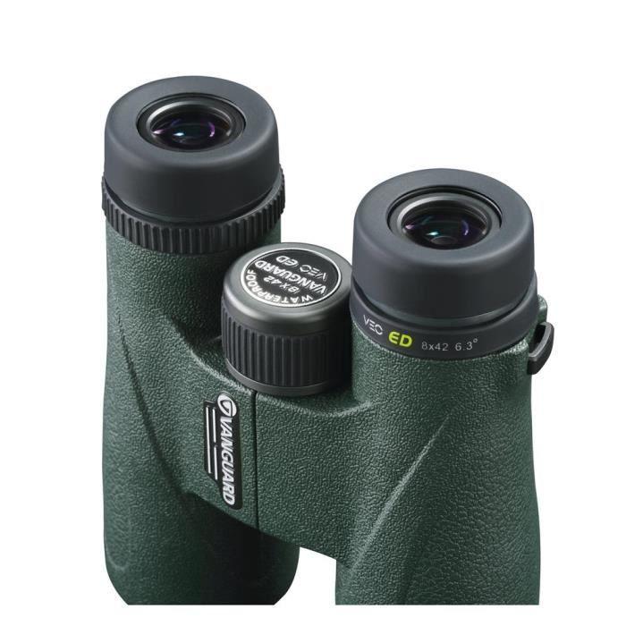 Jumelles VEO ED 10x42 - Vanguard - Verre ED Premium Apochromatique Et Anti-reflets - Composite De Carbone