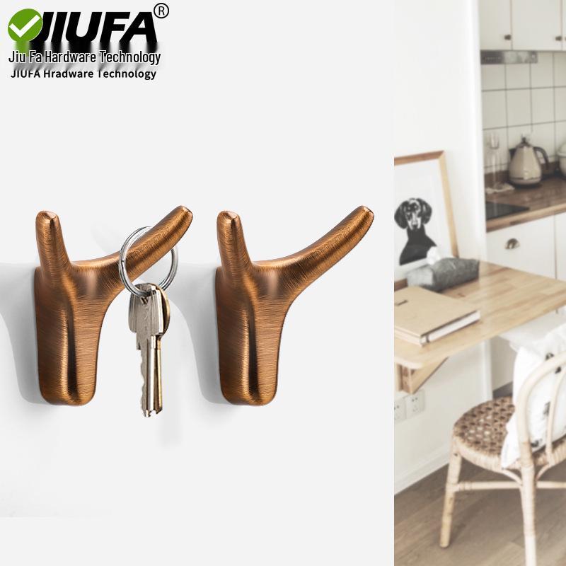 Nordic Antler Wall-Mounted Coat Hook