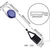 Silicone Sticker Lighter Leash Safe Stash Clip Retractable Keychain Holder Cover Smoking Accessories