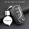 Toyota Key Shell Folding Carbon Fiber Protective Cover for Camry and Reiz Modified Keys