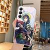 Anime Tegneserie Mønstret Mykt Gjennomsiktig Silikondeksel For Samsung A55 M35 S24 Xiaomi Redmi Note 13 Poco C65 iPhone Kamera Støtsikkert Beskyttelsesdeksel