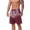 YoungLA Trendige Amerikanische Print Baumwolle Sommer Sportshorts