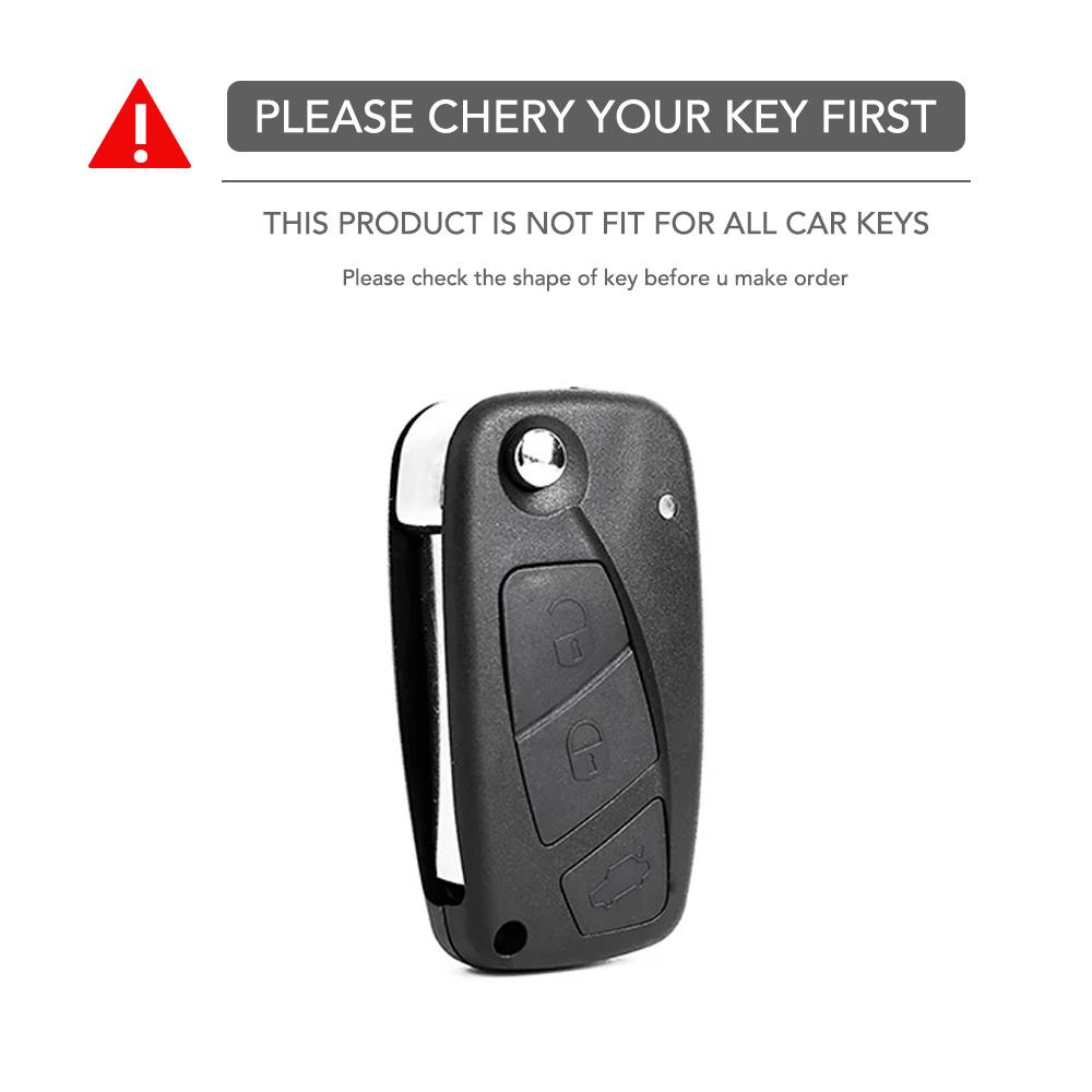 For Fiat Panda Idea Ducato Bravo 500 Doblo Grande Stilo Punto Minibus Remote Silicone Car Key Case Rubber Holder Cover Protector