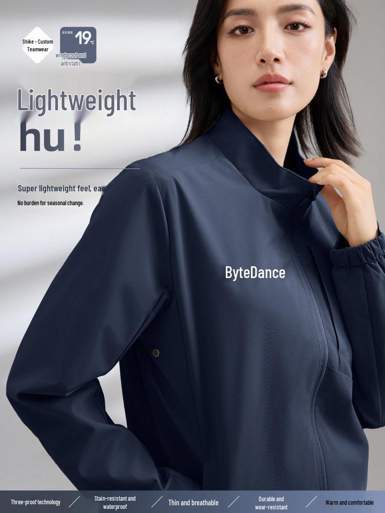 Customized Company Outdoor Jackets with Logo for Autumn/Winter Employee Workwear
