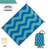 Portable Waterproof Ultralight Camping & Beach Mat - Moisture-Proof and Foldable