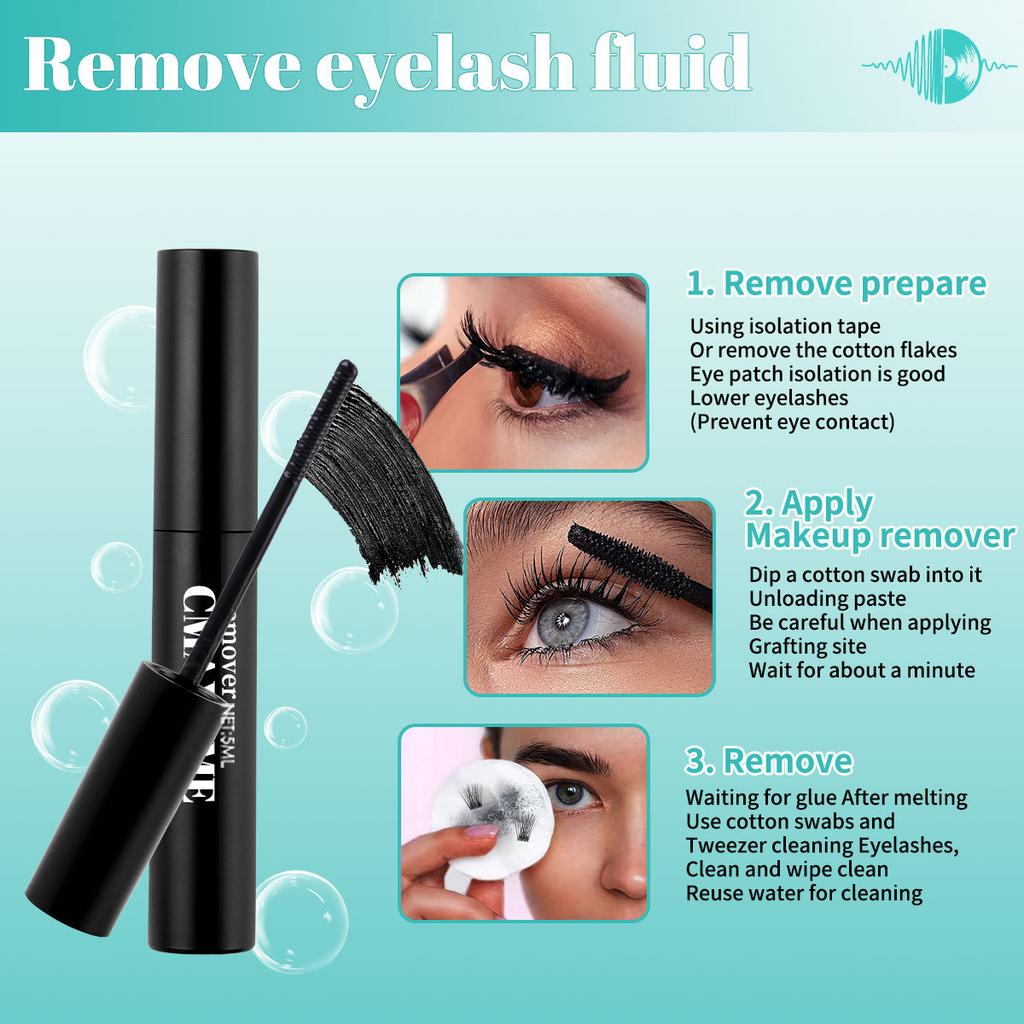 Diy Single Tuft Of Hair 168 Tufts 10-16Mm False Eyelashes Simulation Curled Thick Eyelashes