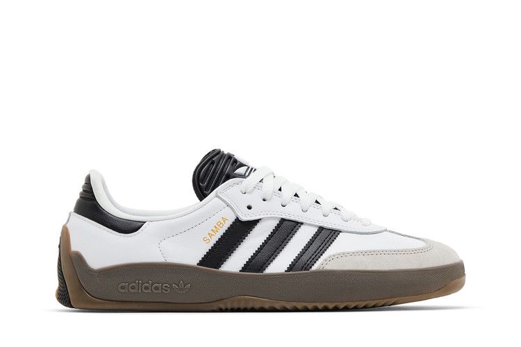 Men's Sneakers adidas Puig Samba White Black Gum Cloud White/Core Black/Gum