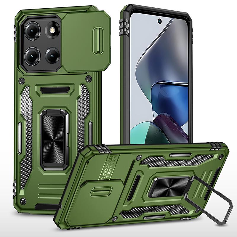 For MotoGStylus, The Anti-fall Bracket Phone Case Is Two-in-one Anti-fingerprint