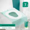 Portable Disposable Toilet Seat Covers - Adhesive, Dirt-Proof, No-Adhesive Cushion, Travel-Friendly