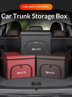NEW Car Trunk Large Capacity Foldable Storage Box Shoe Storage Organizing Box For BYD Atto3 EV F3 E6 L3 Dmi Yuan Han Tang Song