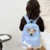 Entzückender Rucksack im japanischen Cartoon-Stil für Kinder in leuchtenden Farben, perfekt für den Kindergarten
