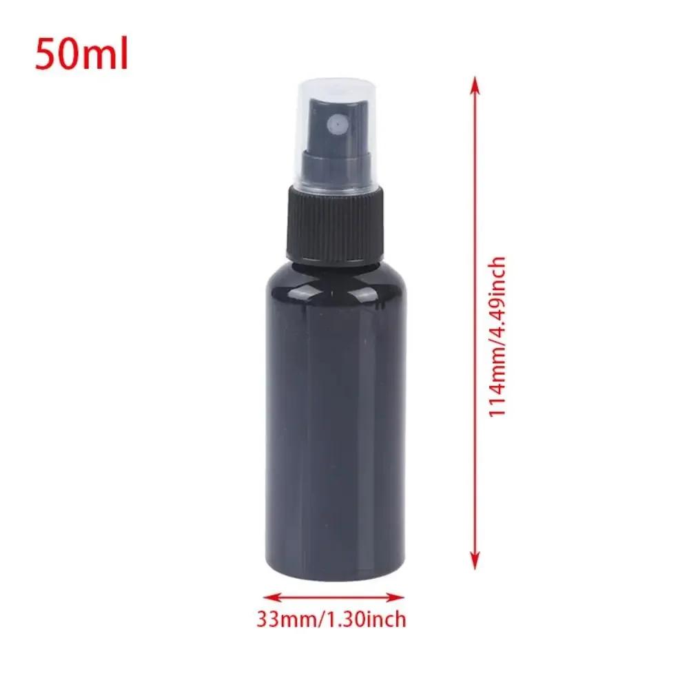 1 Stück Parfüm Kosmetik Gesicht Feuchtigkeit Nachfüllbare Sprühflasche 20305060100ml Schwarz Leer Kleine Gießkanne Reisezubehör