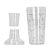 Built-in Strainer Lids Professional Cocktail Shaker PC Bartender Shaker Kit Wine Mixer Shaker  Home