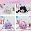 Adorable Children's Crossbody Bag Lightweight Canvas Bag For Boys And Girls