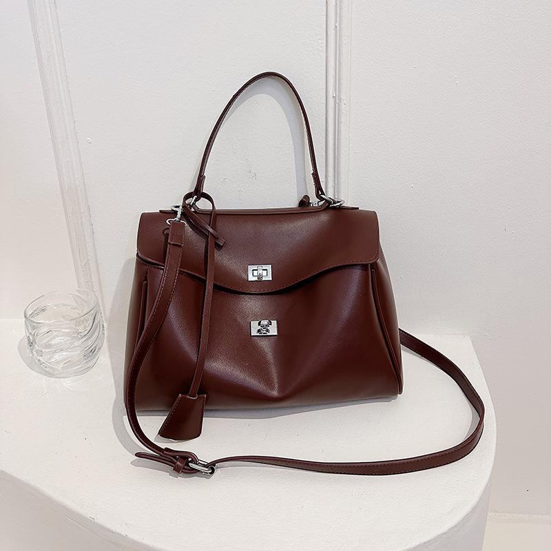 Modă angro de înaltă calitate, textură străină, lux ușor, portabilă, platină, geantă de damă, simplă, capacitate mare, navetă, casual, geantă messenger