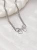 1pc Fashionable Chain With Bowknot Pendant Necklace, Fresh And Cute Elegant Design Suitable For Women's Daily Wear, Parties And Dates, Great Gift