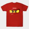 Asian Size Cotton Unisex Tshirt Print T-shirt Ninjago Eyes Red Ninja Fanart Fanmade T-shirt No-Cut Print Regular Fit
