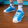 adidas Originály SUPERSTAR J Odolné proti oděru Nízké Dětské Skateboardové boty Modré Unisex GZ1774