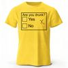 Come and Drink Men Creative Printed Pure Cotton Short Sleeved Loose Oversized Comfortable Sports Tshirt Fashionable Casual Top
