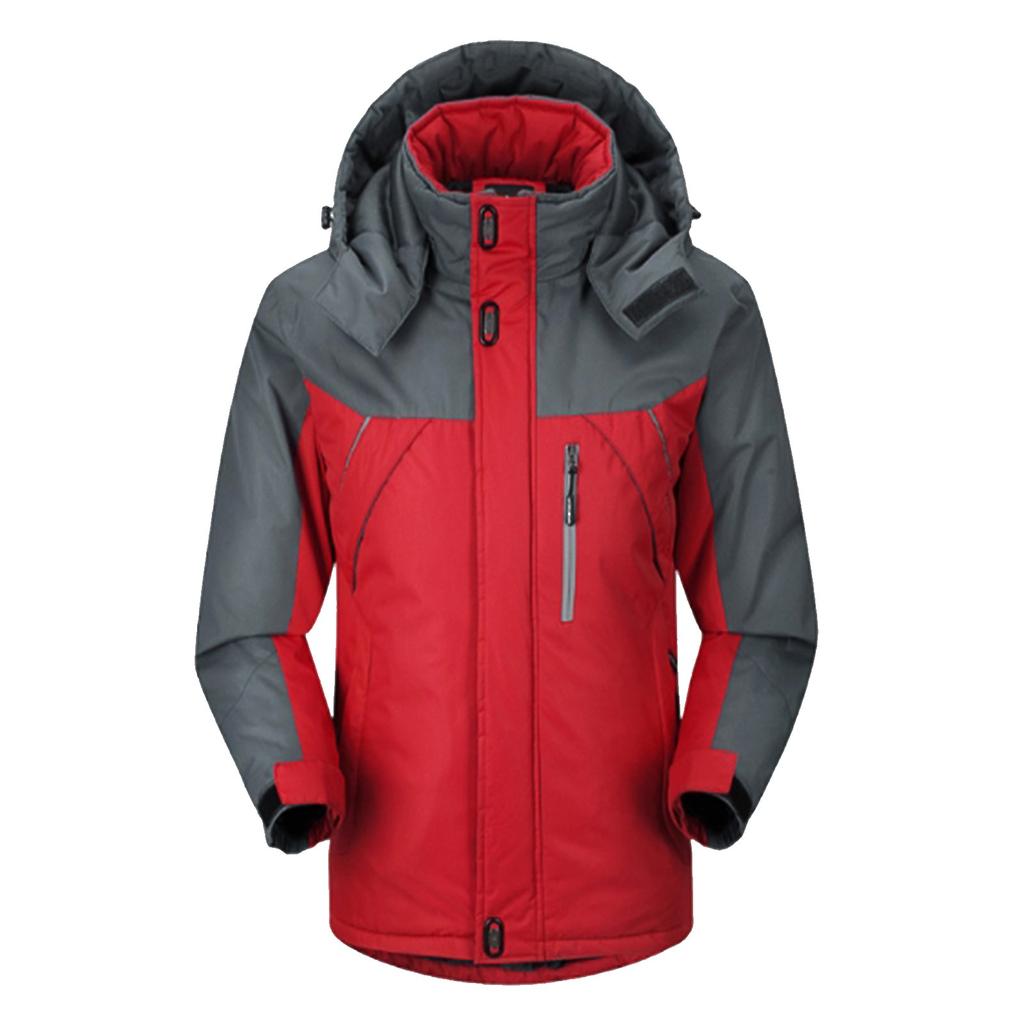 Men's Women's Plus Size Hooded Outerwear Fishing Ski Warm Hiking Windproof