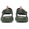 New FILA Thick Sole Velcro Green Korean Version Unisex Sandals 1SM01562D_207
