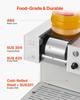 Snowflake Ice Machine, 40KG/24H Snowflake Ice Maker, Ice-Shaver Machine with Stainless Steel Blade, Electric Snow Cone Maker with 1.8L Tank, 90S Fast