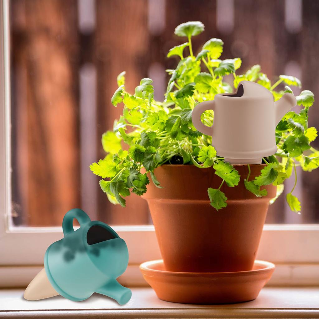 4Pcs Self Watering Spike Terracotta Plant Automatic Irrigation System Device Flower Potted Irrigation Spike Garden Accessories