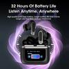 ANC Noise Reduction TWS Bluetooth Earbuds HIFI Sound Touch Control LED Display Battery Indicator Wireless Earphones