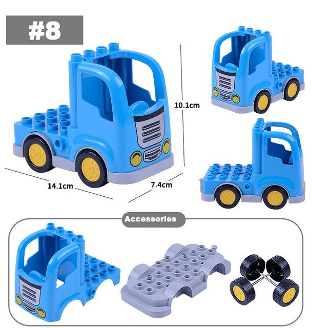 404 Dot Large Size  Baseplate Brick Big Size Plate Building Block Floor Accessories Leduo Particle Compatible Big Animal
