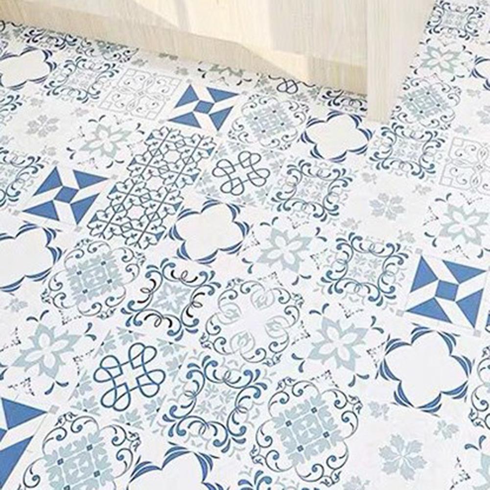 Bathroom Home Decoration Waterproof Floor Sticker Anti Slip Floor Sticker Long Lasting Durability Use Self-adhesive Waterproof