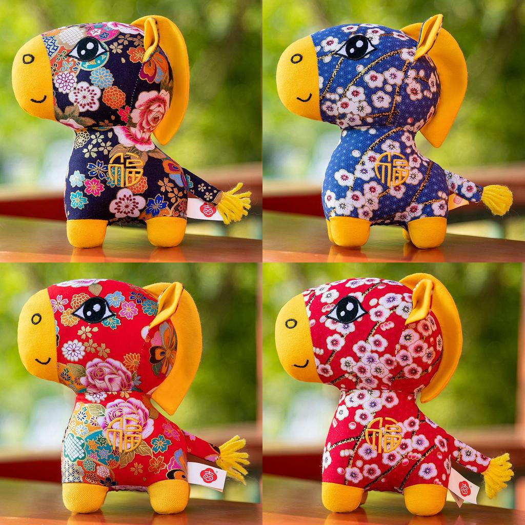 Zodiac Horse Plush Toy Gift For Lunar New Year Celebrations