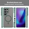 Matte Finish Magnetic Case For Samsung Galaxy S26 S25 Edge S24 Ultra Plus FE A16 A26 A36 A56 A35 A55 A07 A17 4G 5G TPU+PC Cover