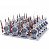 24 STÜCK/SET Zweiter Weltkrieg Militärsoldaten Gewehr Waffen Pistole Figuren Teile Bausteine Montage DIY Modellbau Bausätze Spielzeug